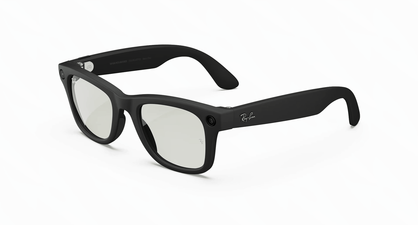 Ray‑Ban Meta Wayfarer RW4006 601 S1M – Matte Black Transition (50 mm)