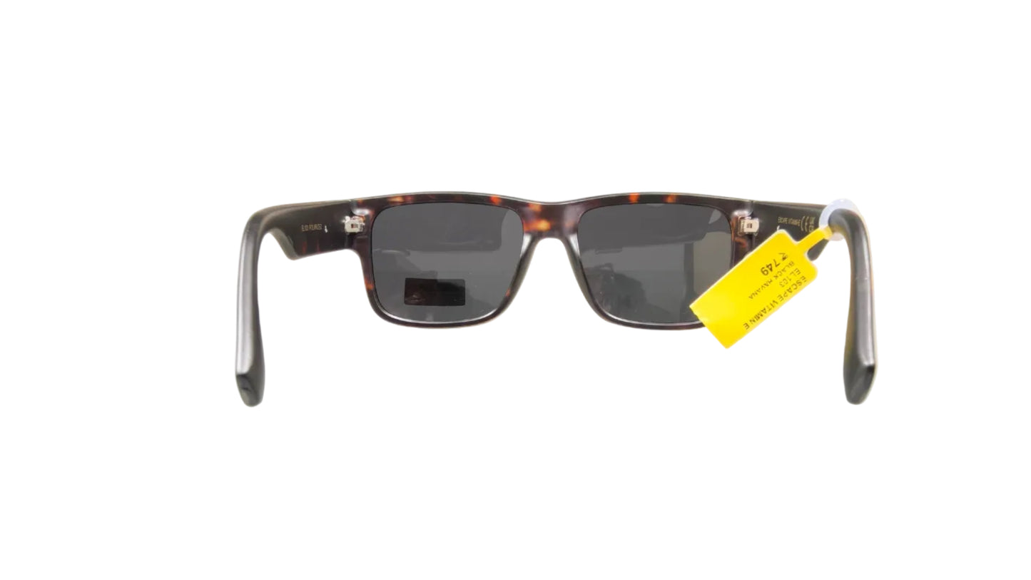 Escape EL103 Havana brown sunglasses comfortable fit classic wayfarer frame