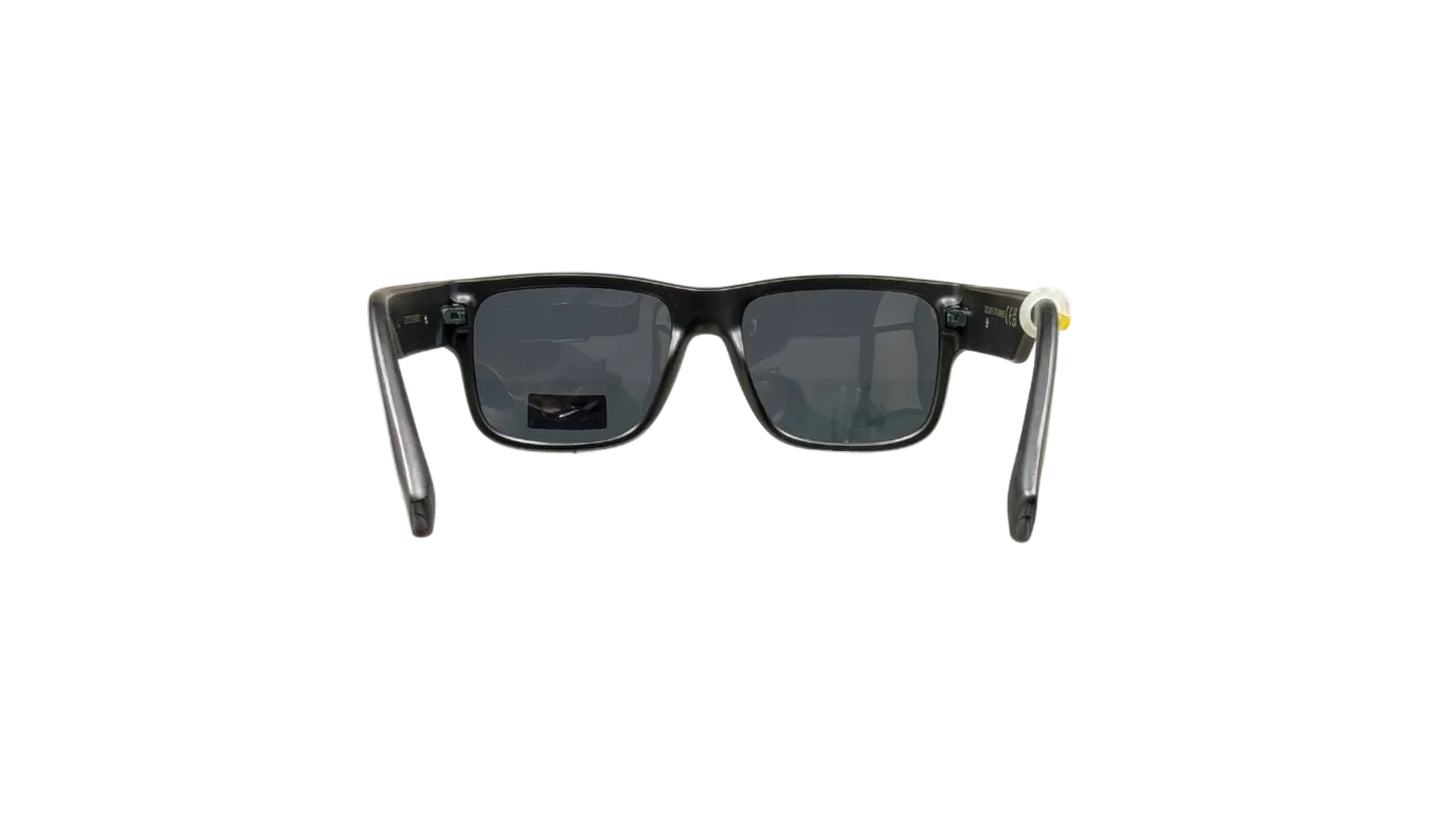Escape EL103 matte black sunglasses comfortable fit modern wayfarer frame