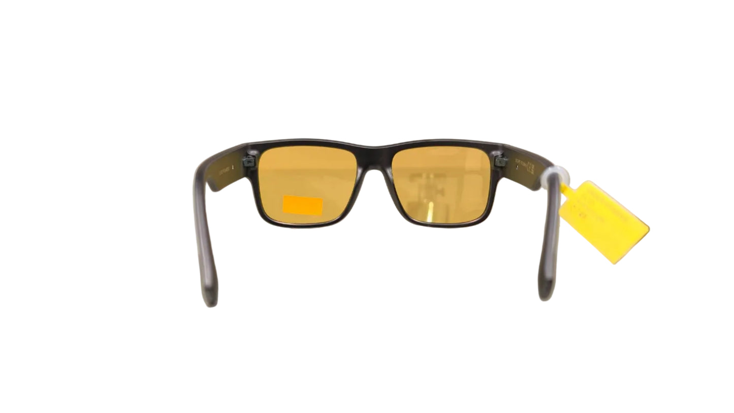 Escape EL103 matte black yellow lens sunglasses comfortable fit