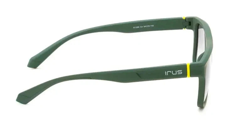 Side view of IRUS S1359 C4 sunglasses showcasing the frame design and subtle logo detailing.