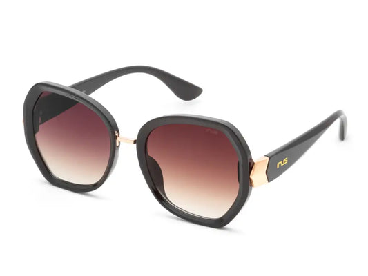 Angled shot of IRUS IR S1371 C2 sunglasses, highlighting the frame's contemporary design and lens finish.