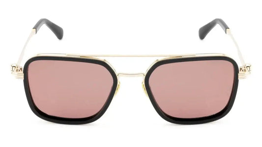 OPIUM OP M010 C03 Iron Man Limited Edition sunglasses with gunmetal frame and red-gold accents