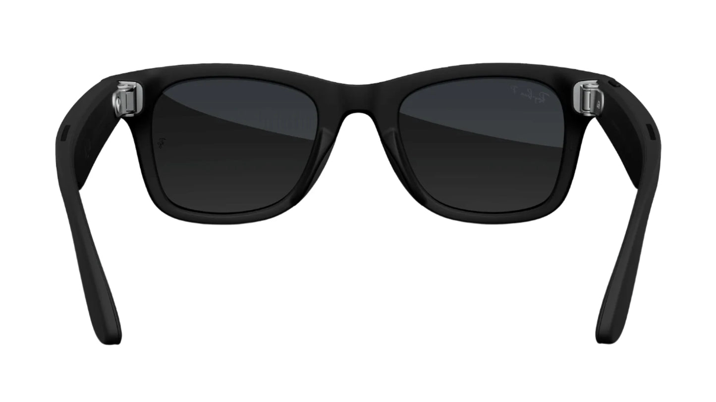 RAY-BAN META WAYFARER MATTE BLACK RW4006 601ST3 50 back