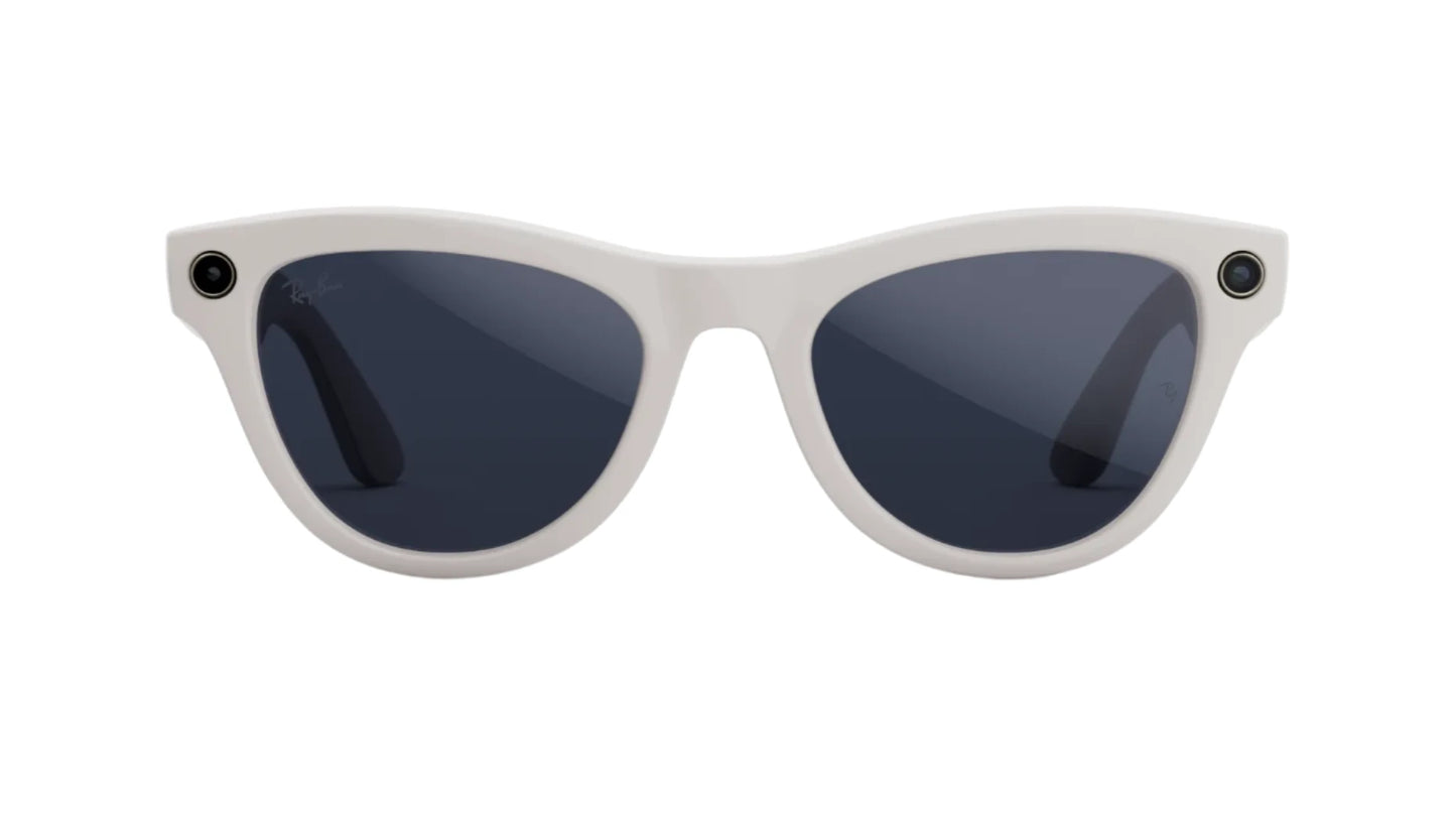 Ray‑Ban Meta Skyler RW4010 6700MF – Shiny Chalky Gray with photochromic Transition® lenses (52 mm)