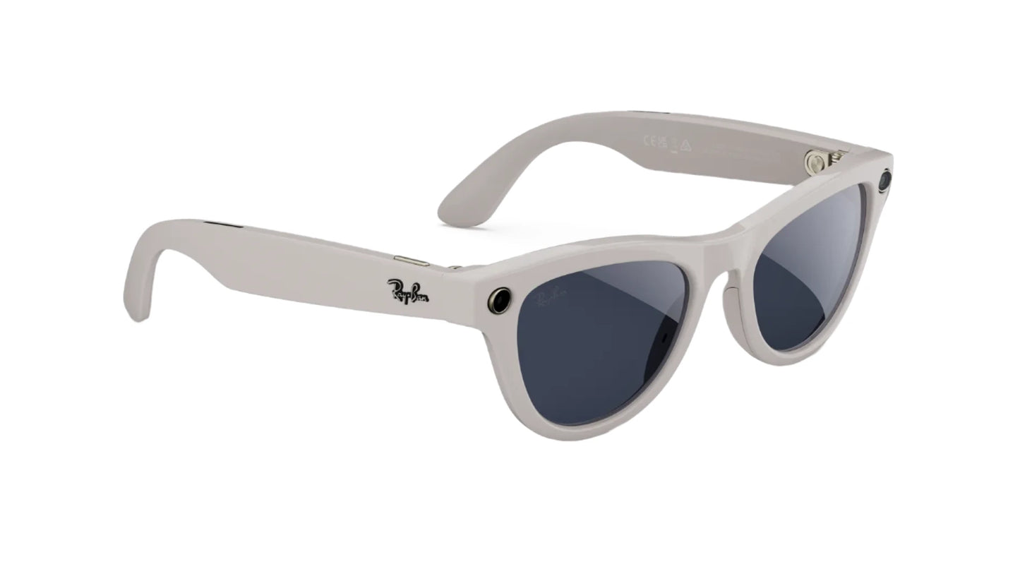 Ray‑Ban Meta Skyler RW4010 6700MF – Shiny Chalky Gray with photochromic Transition® lenses (52 mm)