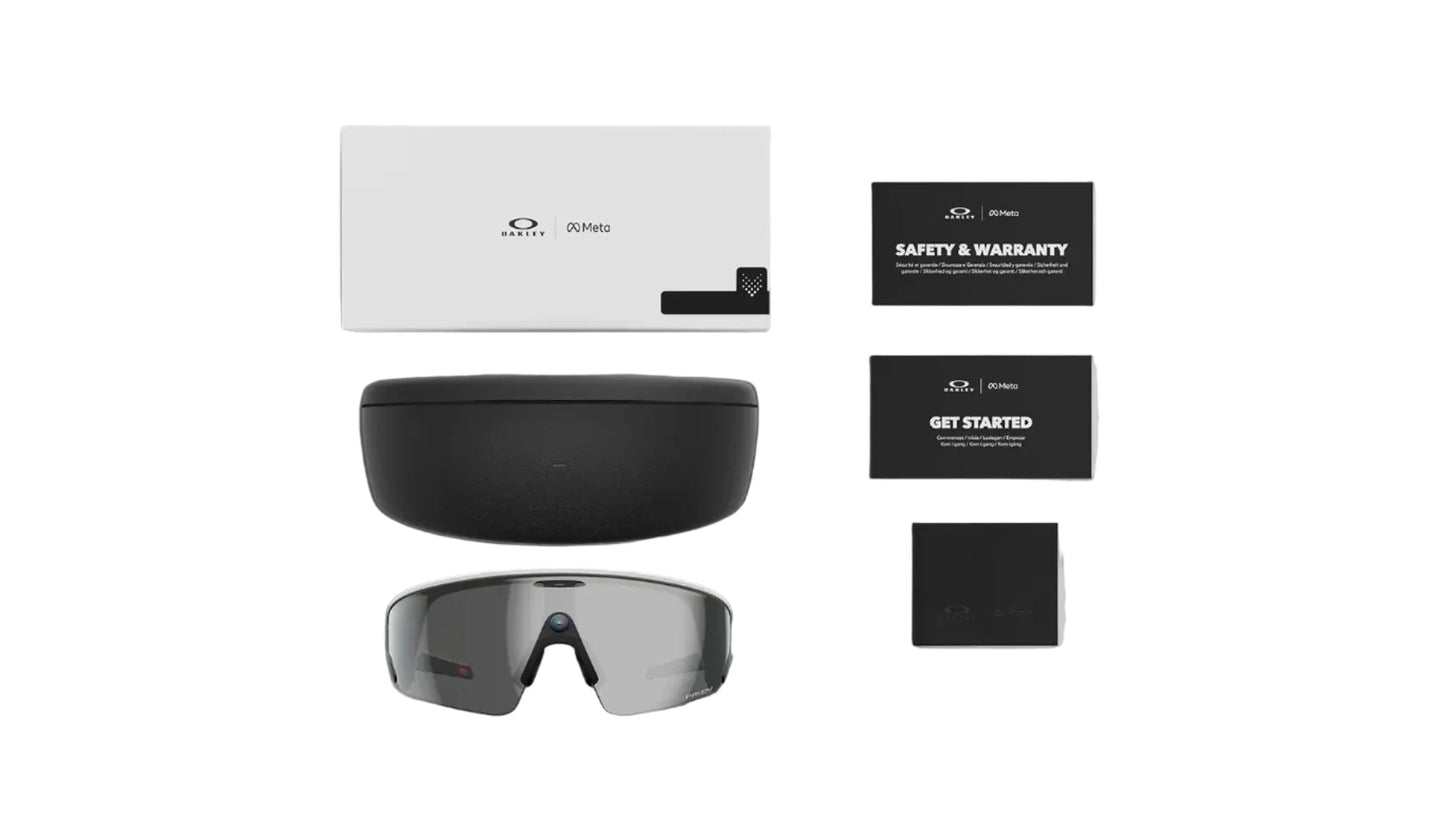 Oakley Meta Vanguard White Frame with Prizm Black Lenses OW8001 800105