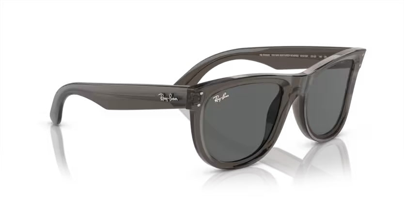 Rayban Wayfarer Reverse RBR0502S 6707GR Transparent Dark Grey