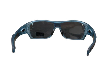 Escape EL099 transparent blue wrap sunglasses durable frame comfortable outdoor use