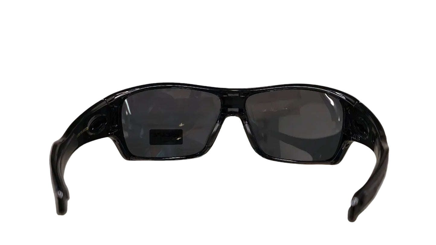Escape EL099 shiny black wrap sunglasses comfortable fit durable frame outdoor use