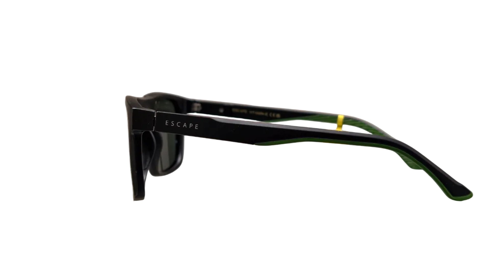 Escape EL070 black green sunglasses classic wayfarer outdoor fashion eyewear