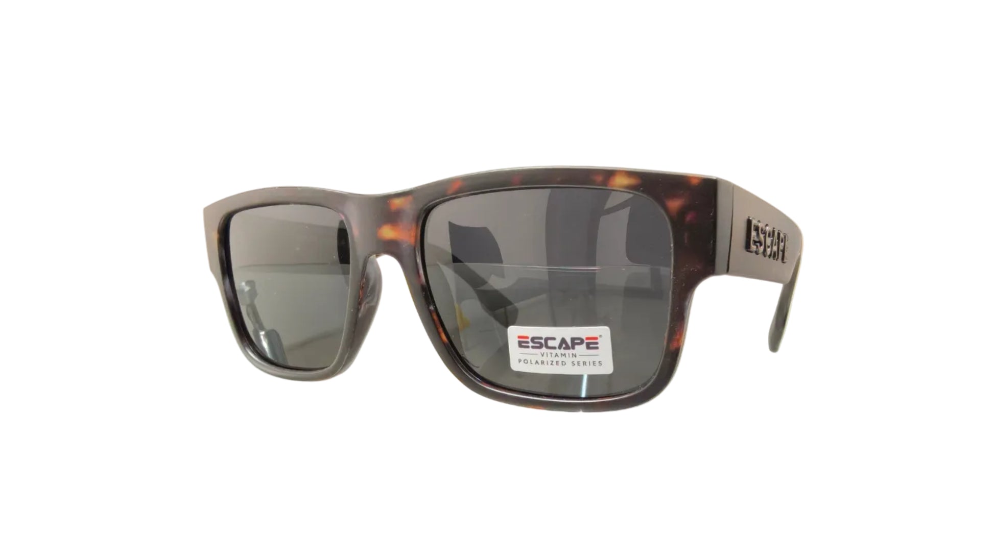Escape EL103 polarised Havana brown sunglasses outdoor driving eyewear