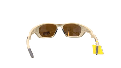 Escape EL105 cream polarised sports sunglasses trendy riding eyewear