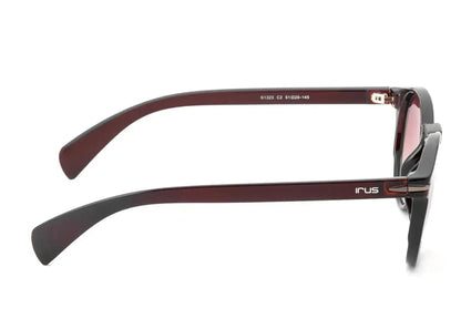 Side profile of IRUS S1323 C2 sunglasses showcasing the sleek frame and subtle design details.