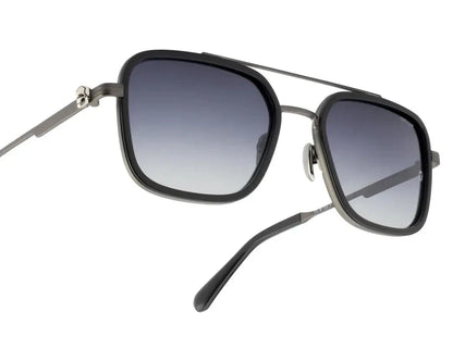 OPIUM OP M010 C03 Iron Man Limited Edition sunglasses with gunmetal frame and accents