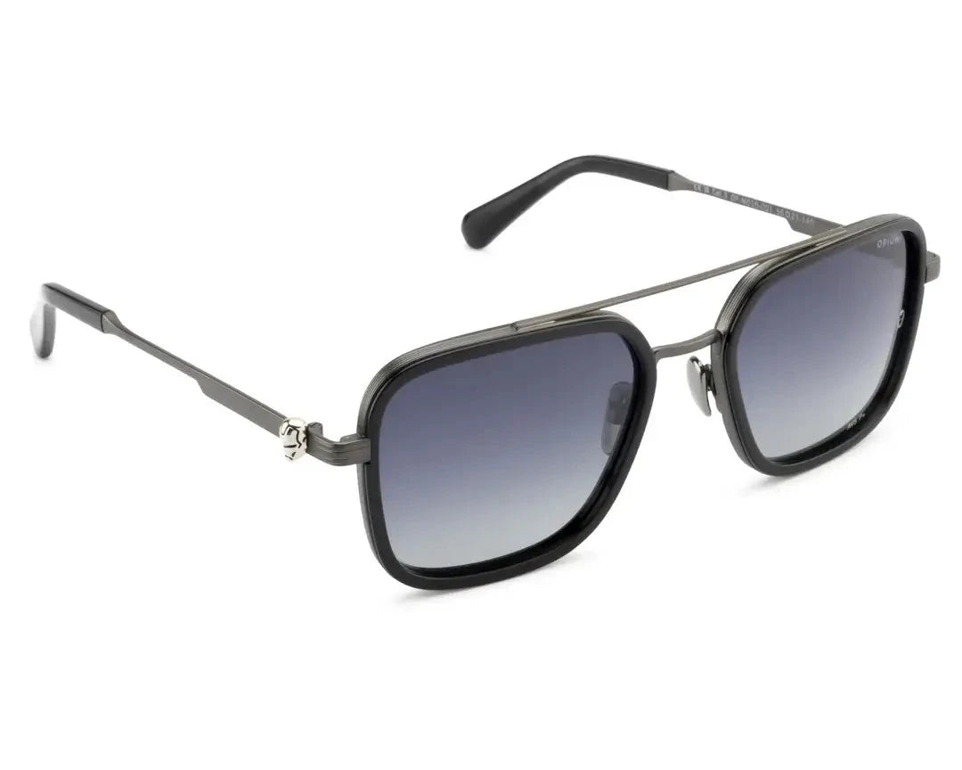 OPIUM OP M010 C03 Iron Man Limited Edition sunglasses with gunmetal frame and accents