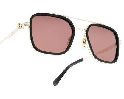 OPIUM OP M010 C03 Iron Man Limited Edition sunglasses with gunmetal frame and red-gold accents