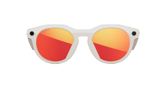 Oakley Meta HSTN OW8002 800204 Sunglasses – Warm Grey Frame with Prizm Ruby Lens