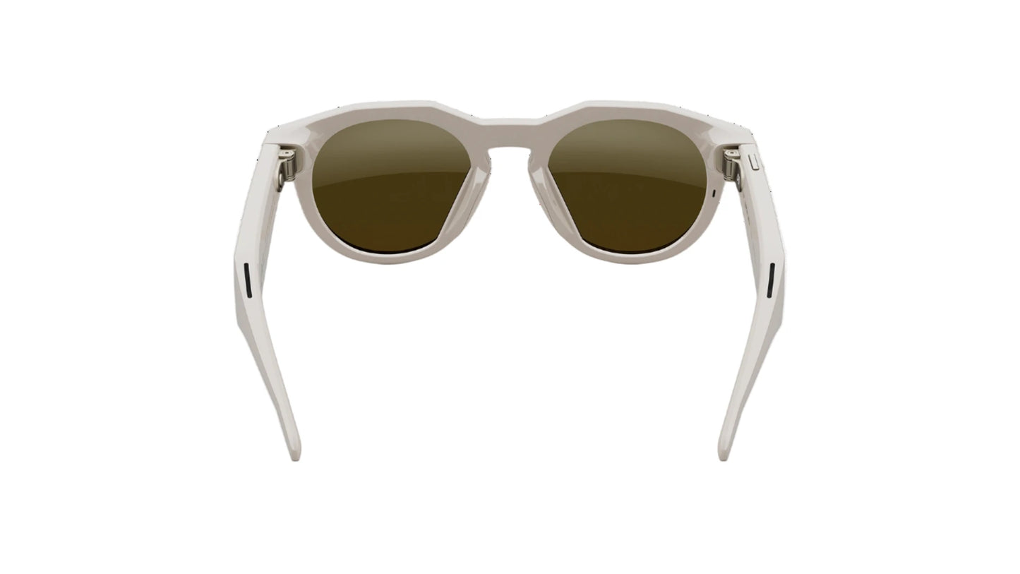 Oakley Meta HSTN OW8002 800204 Sunglasses – Warm Grey Frame with Prizm Ruby Lens