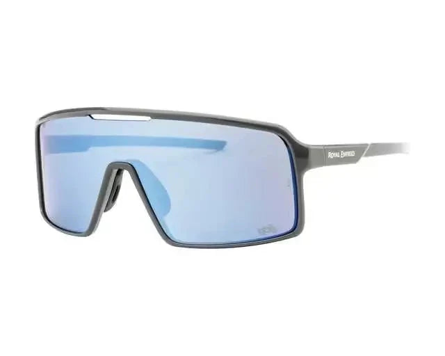 Royal Enfield RE 20020 C05 sunglasses with sporty design and wraparound blue lenses