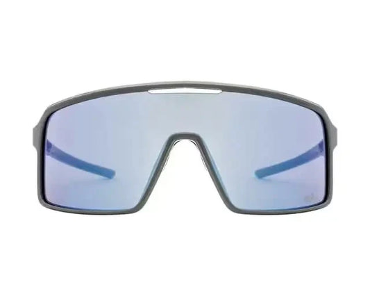 Royal Enfield RE 20020 C05 sunglasses with blue mirrored lenses 