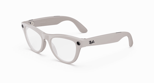 Ray-Ban Meta Skyler RW4010 6700MF – Shiny Chalky Gray Sapphire Blue Transition (52 mm)