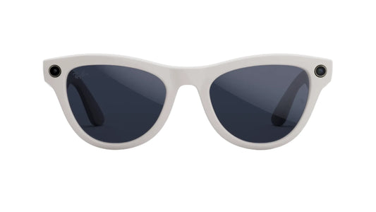 Ray‑Ban Meta Skyler RW4010 6700MF – Shiny Chalky Gray with photochromic Transition® lenses (52 mm) 